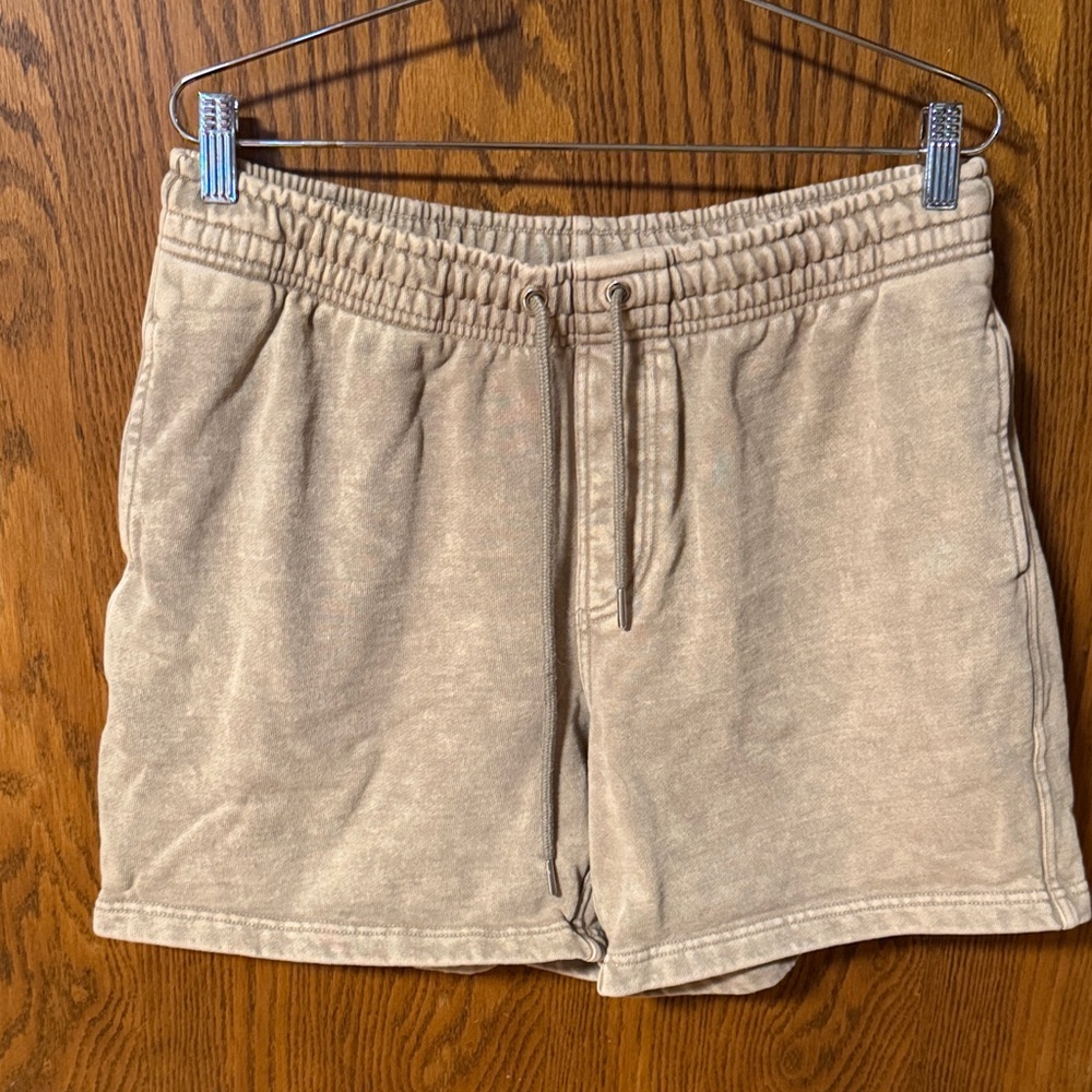 chubbies mens Drawstring Athletic Shorts - Beige
